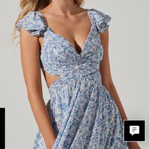 Astr the Label Primrose Floral Strappy Dress NWOT